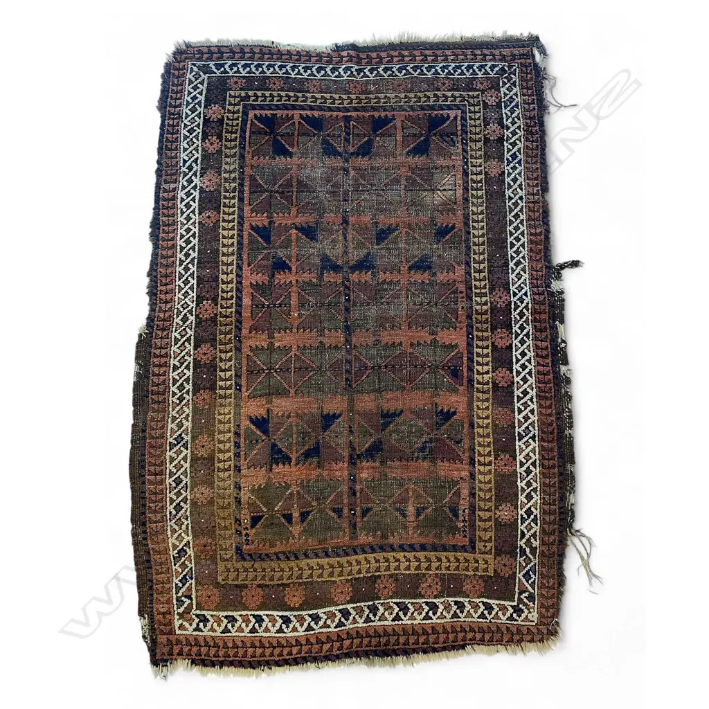 A Baluch wool/camel rug, Image 1++